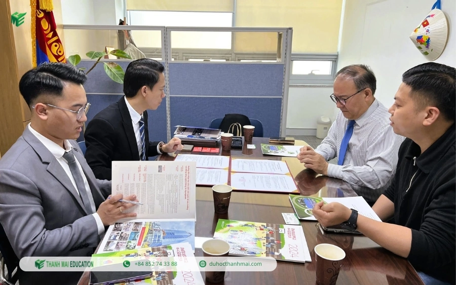 KyungNam College ký kết hợp tác Thanh Mai Education