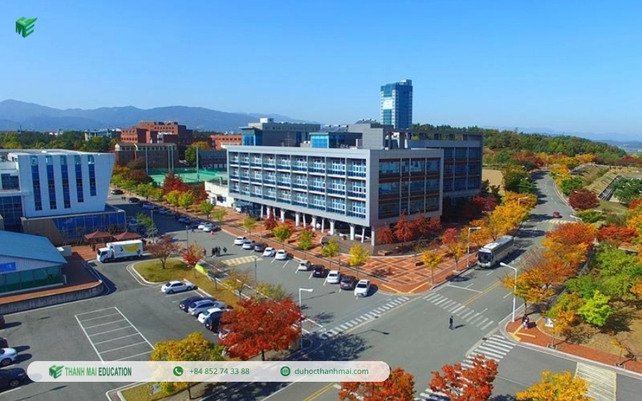 Khuôn viên trường Đại Học Daegu