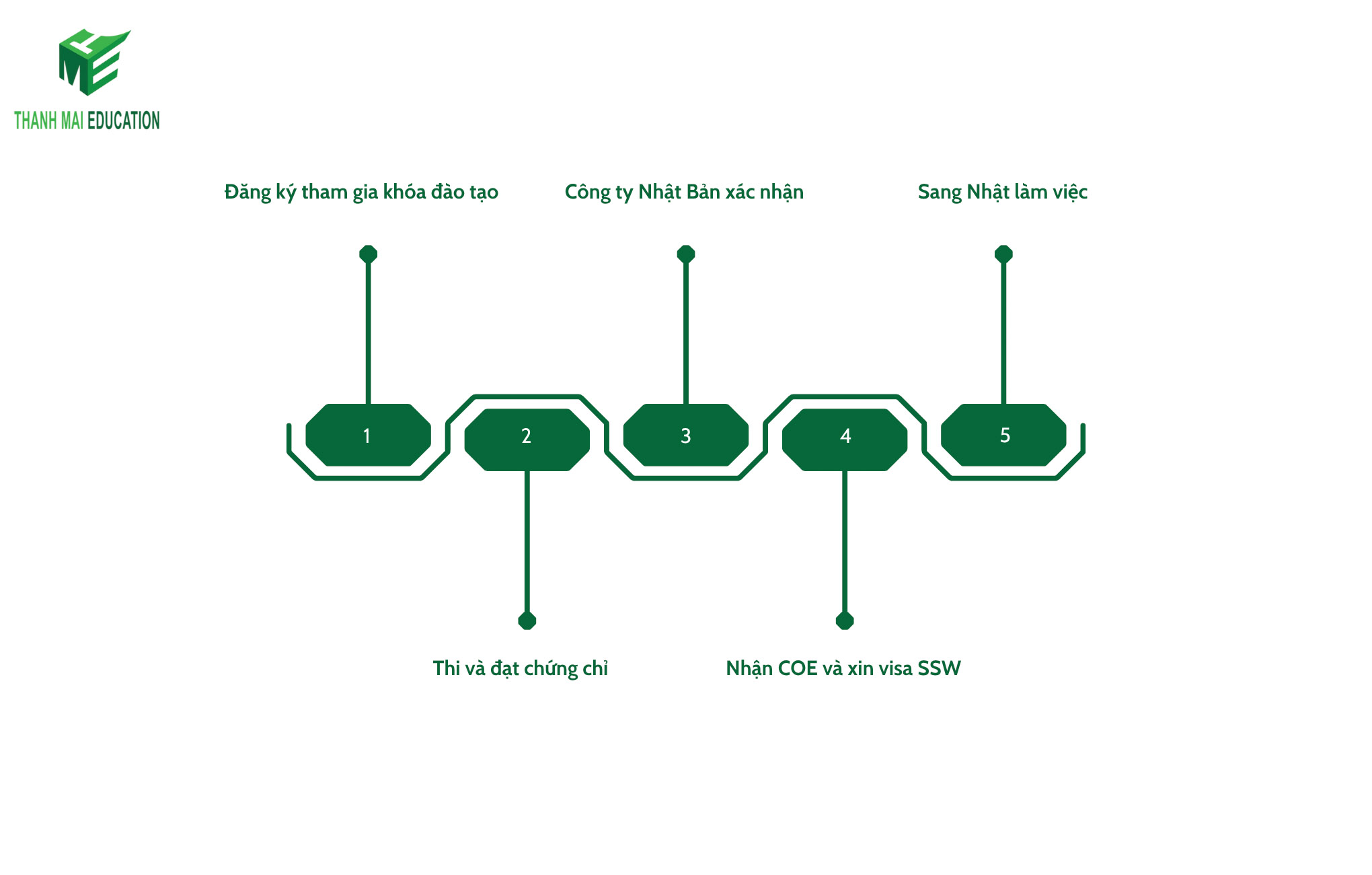 Các bước xin Visa và giấy phép lao động hệ Tokutei