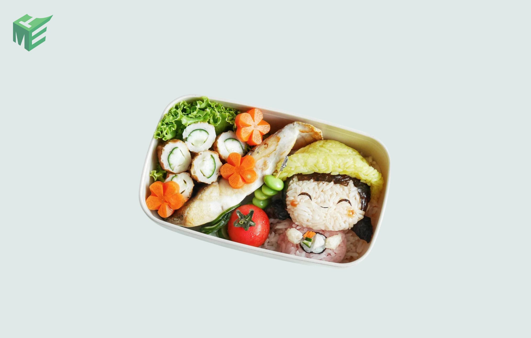 Đóng gói cơm hộp Bento