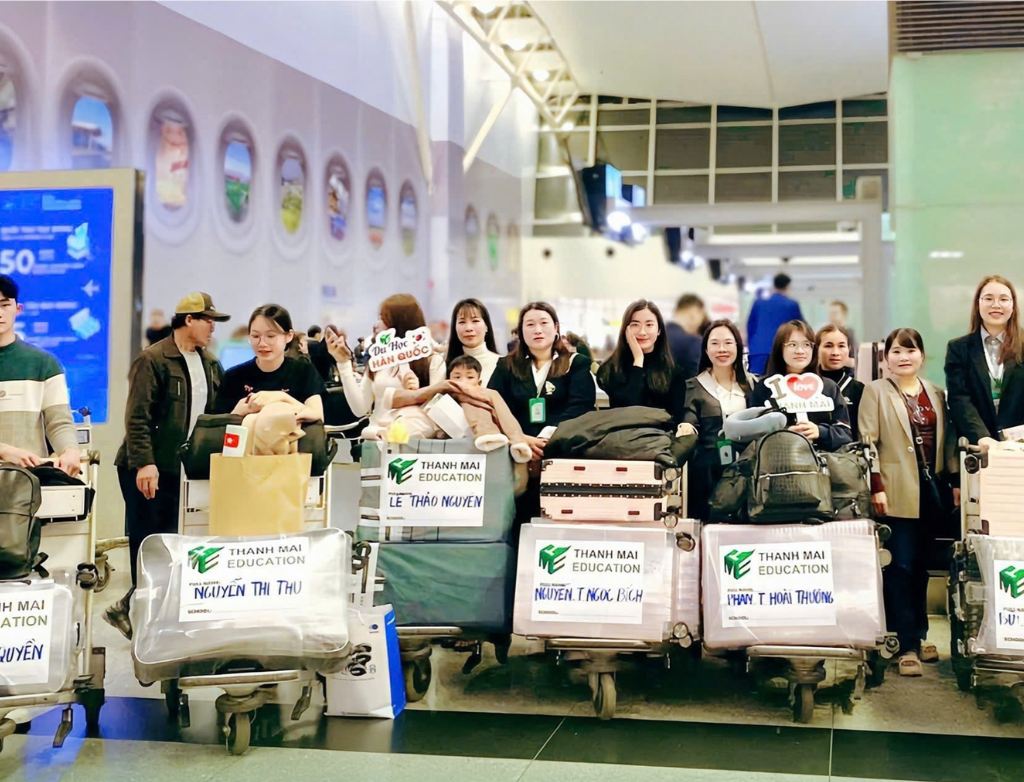 Hình ảnh tiền bay học viên Du học Đức