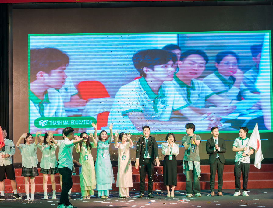 Tiết mục văn nghệ của học viên TME khối Hàn Quốc