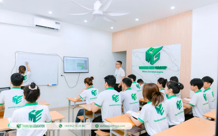 Lớp học tiếng Trung tại TME