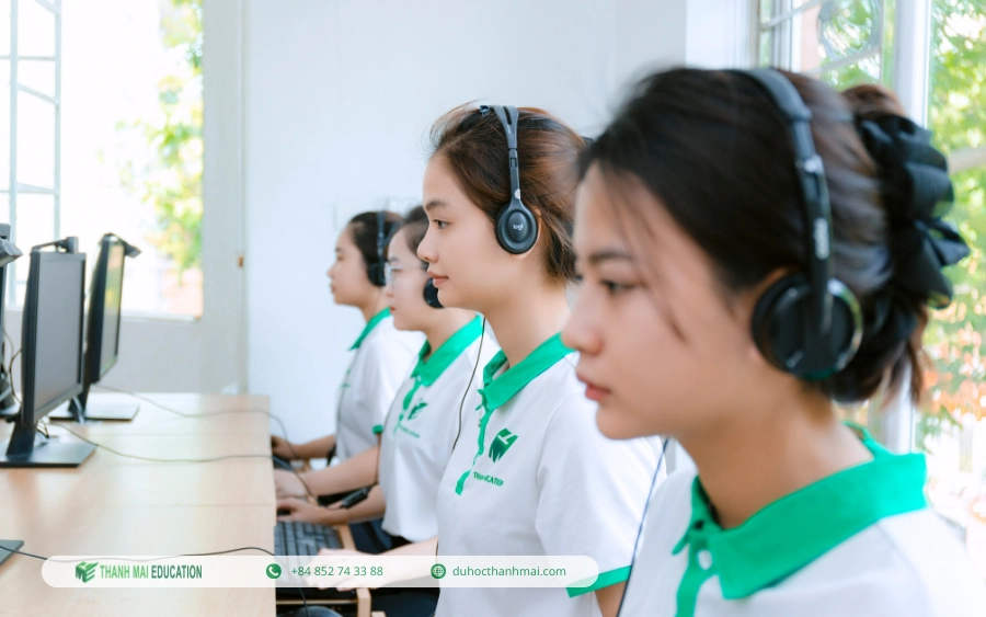 Phòng máy tính tại TME