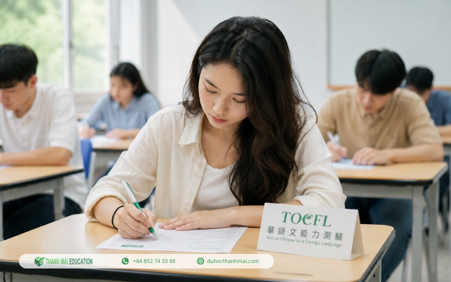 Học sinh cần đăng ký thi Tocfl để lấy chứng chỉ