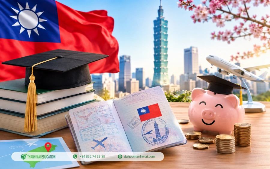 Tổng quan chi phí du học Đài Loan các hệ