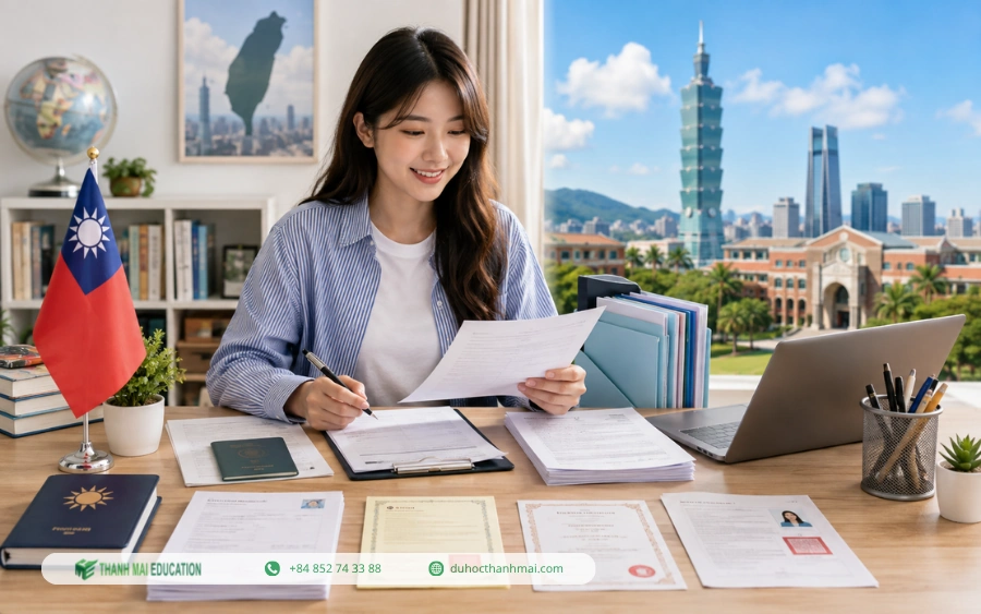 Điều kiện và hồ sơ các hệ du học Đài Loan