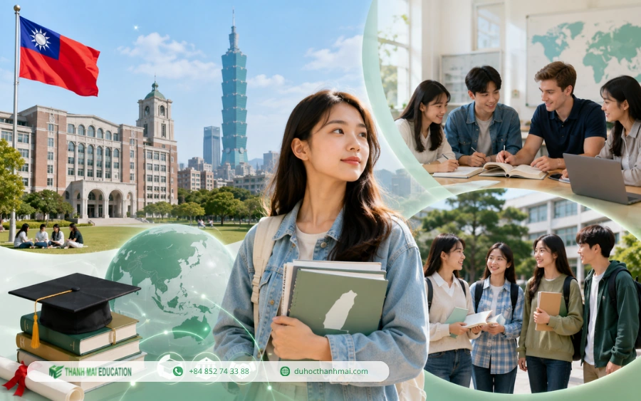 Du học Đài Loan hệ chuyên ban quốc tế