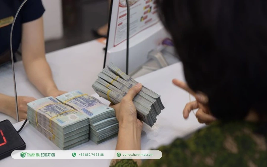 Gửi tiền vào Sổ Tiết Kiệm Du Học Hàn Quốc