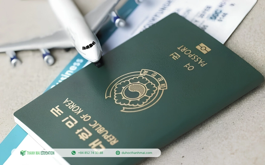 Vé máy bay du học Hàn Quốc