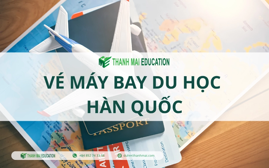 Vé máy bay du học Hàn Quốc
