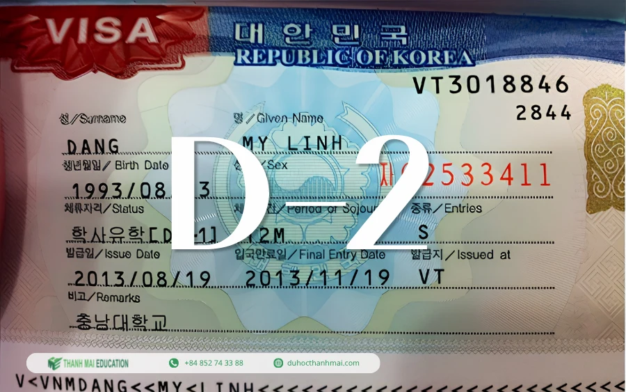 Visa Du Học Hàn Quốc