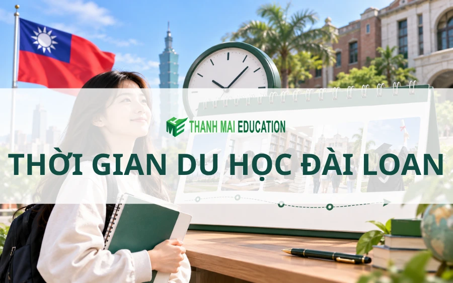 Du học Đài Loan mấy năm, thời gian du học các hệ