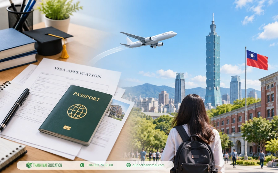Thời hạn visa du học Đài Loan 